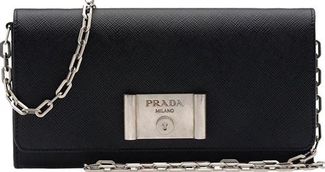 prada woc price 2017|WOC Wonder: Prada Saffiano Lock Leather Wallet on Chain.